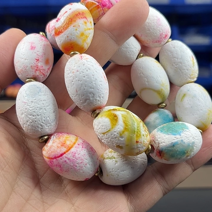 玛瑙未镶嵌手链T25七彩续丹多样发其一