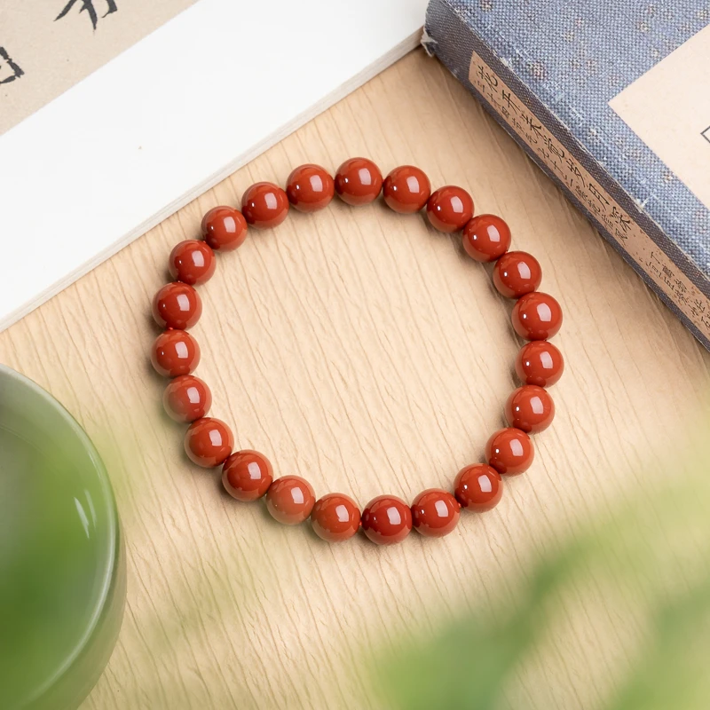 XIANYUAN/仙源南红8mm单圈手串