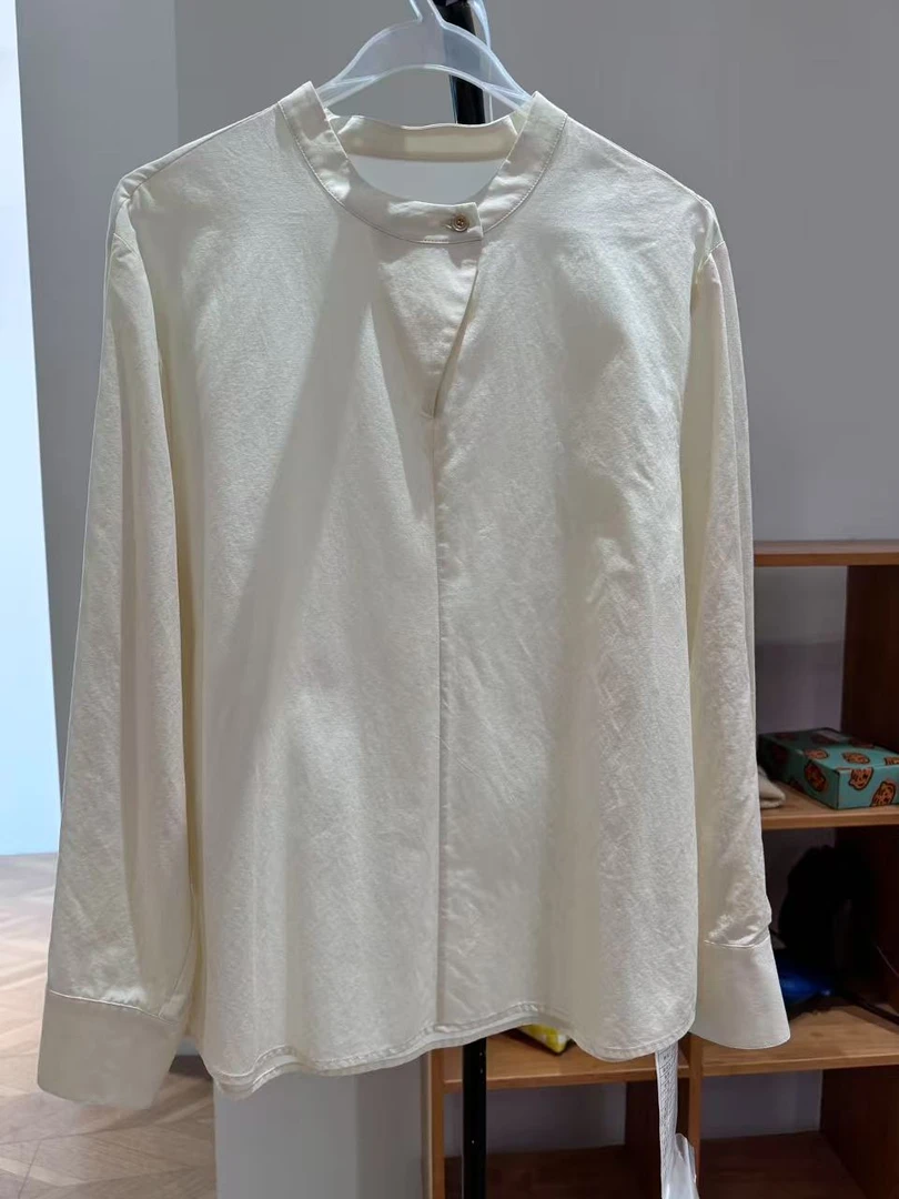 【精工样衣】米白色打底T恤h04208