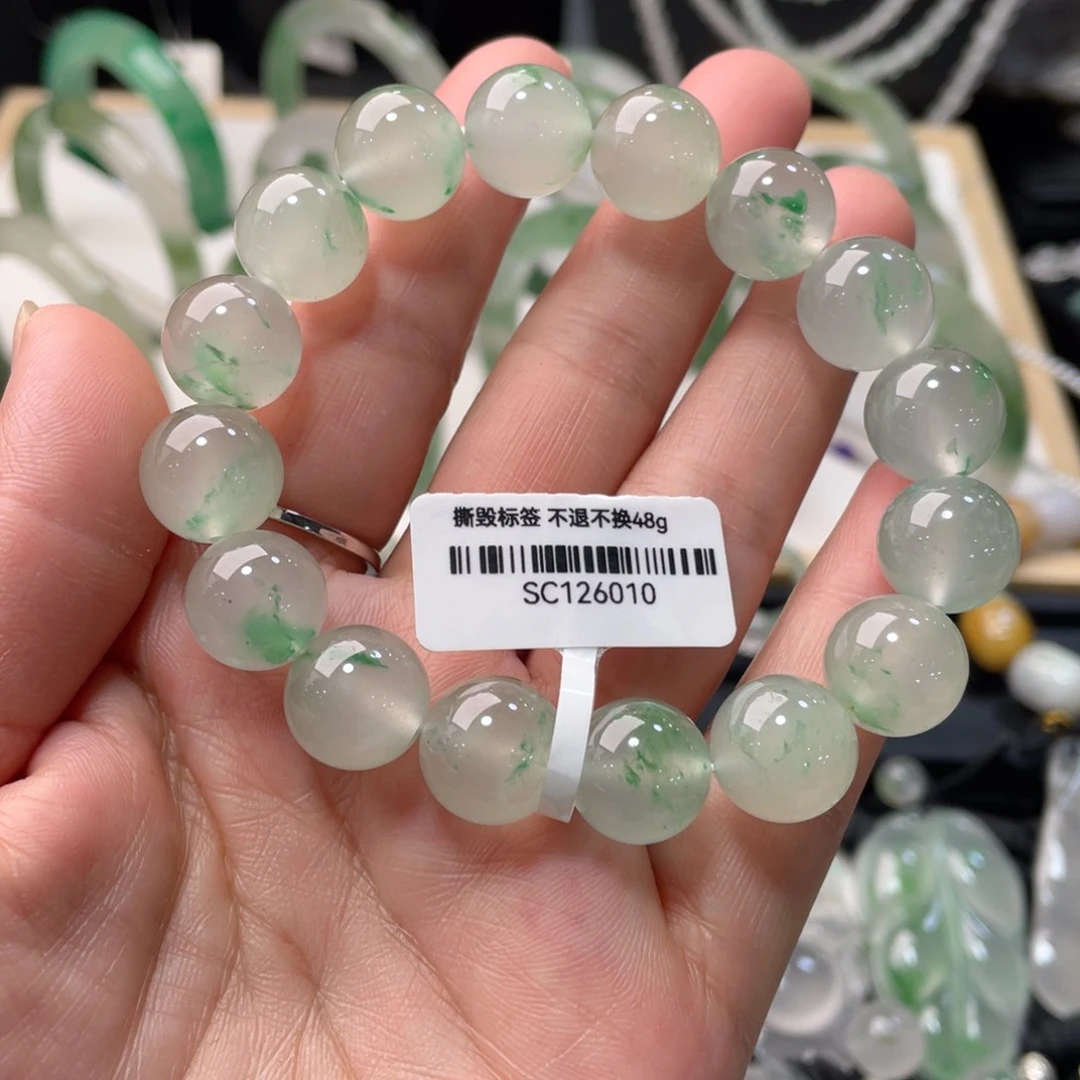 未镶嵌手串石英质玉