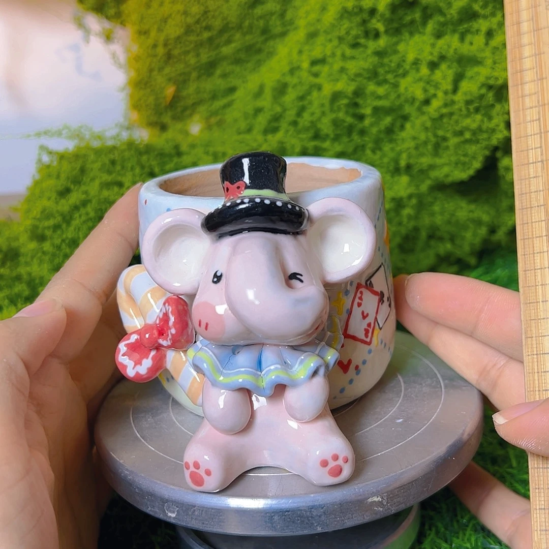 老梧家的手工多肉花盆