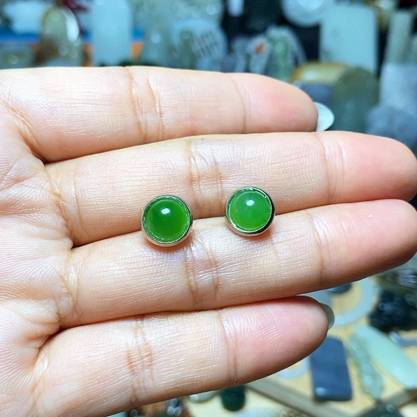 【闪购商品】未镶嵌和田玉耳饰F****.