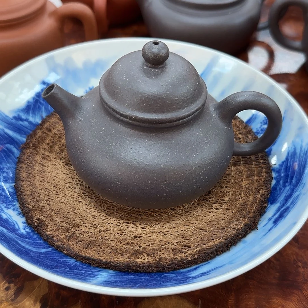 茶壶紫砂大水潭天青泥容天