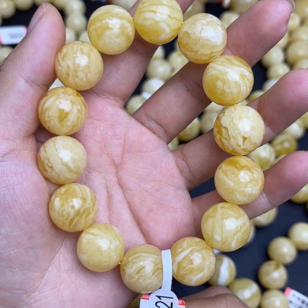 裸石琥珀未镶嵌尺寸16