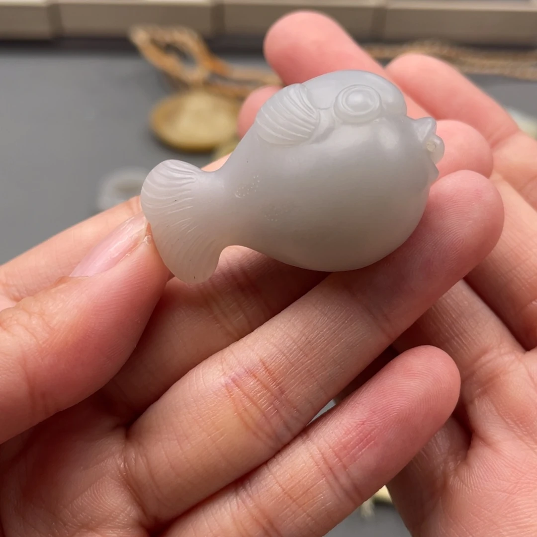 和田玉吊坠未镶嵌