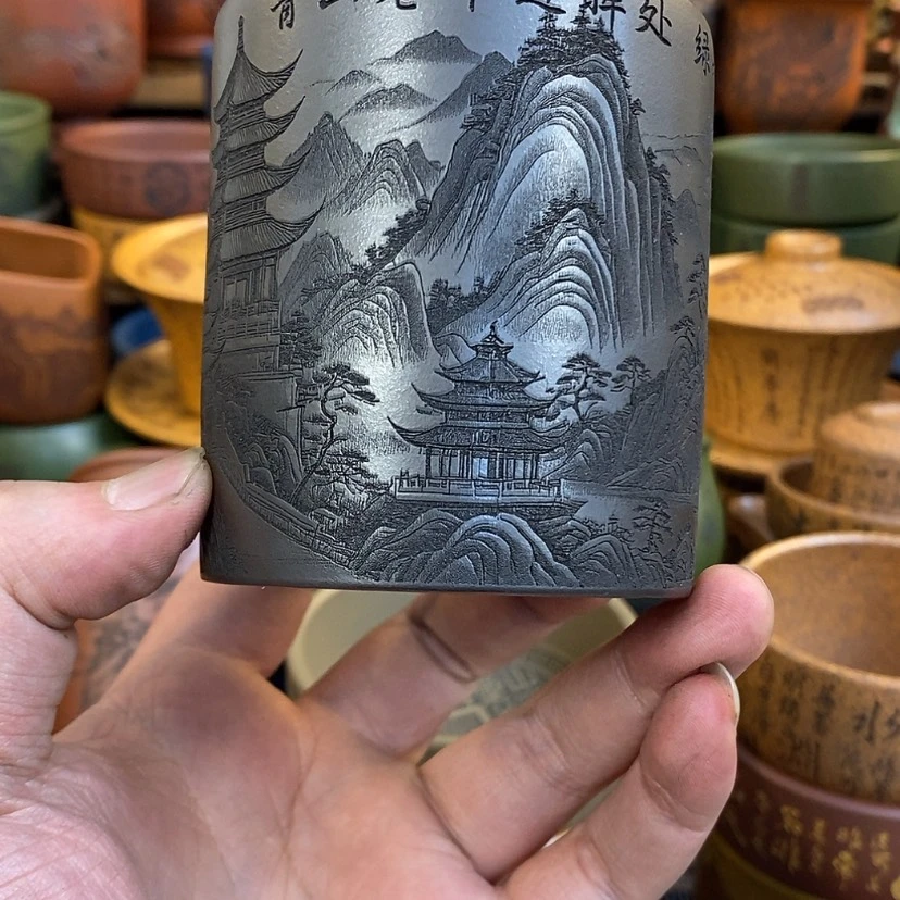 【闪购商品】紫砂公道杯宜兴全手工紫砂杯