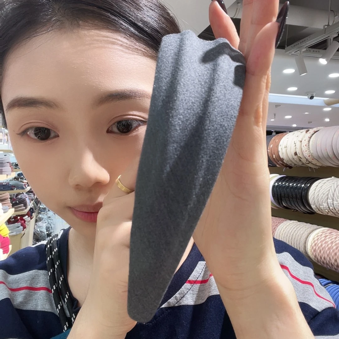 非金属皮质灰色高发箍