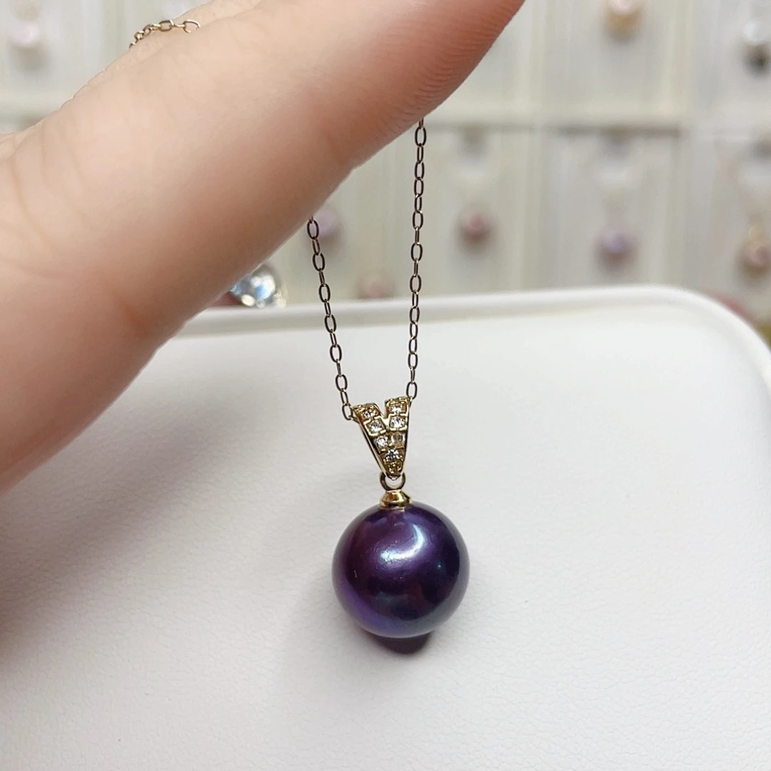 吊坠(赠链)淡水珍珠合金