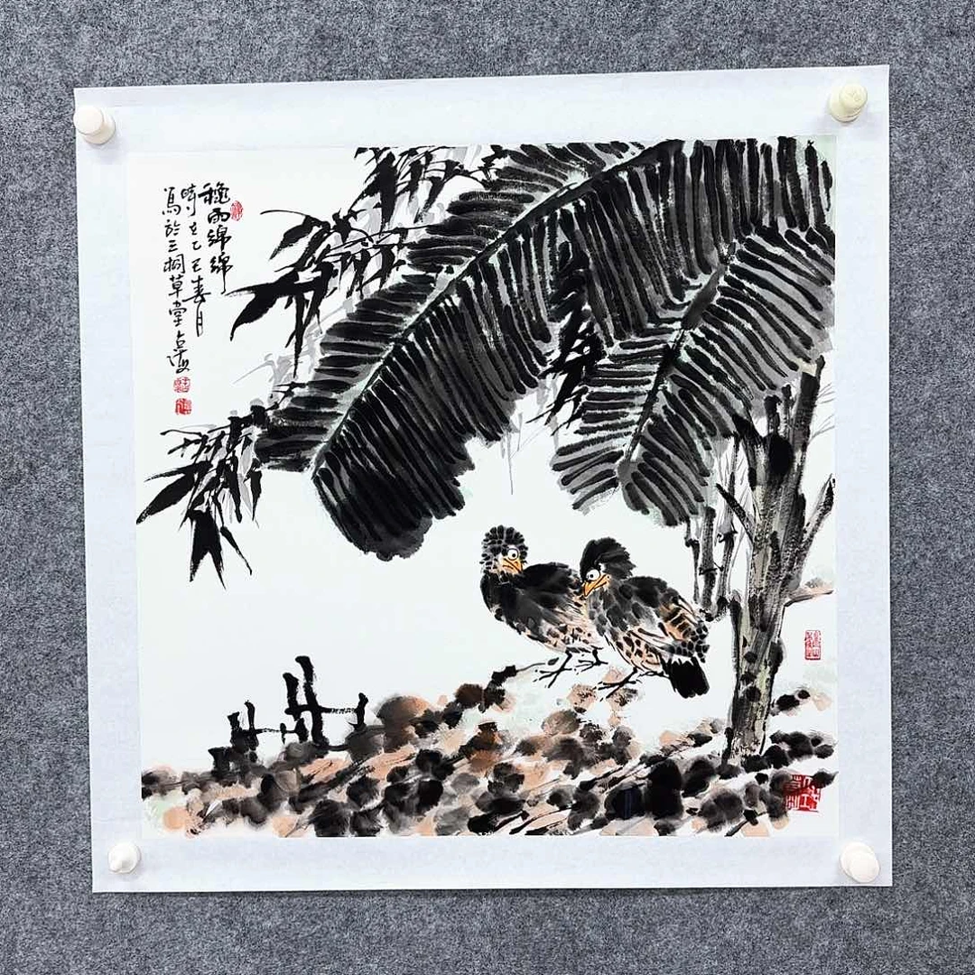 国画实力派老师作品