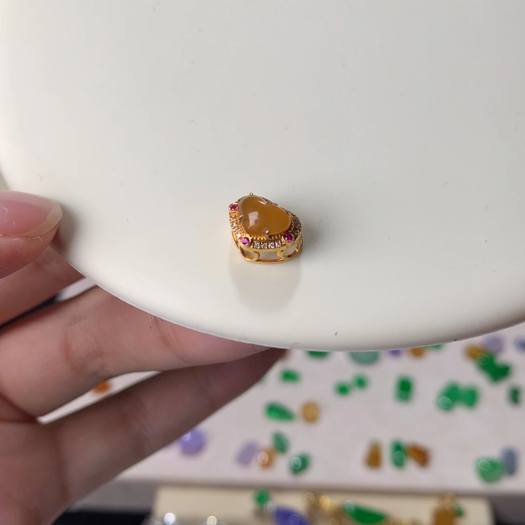 翡翠散珠天然翡翠