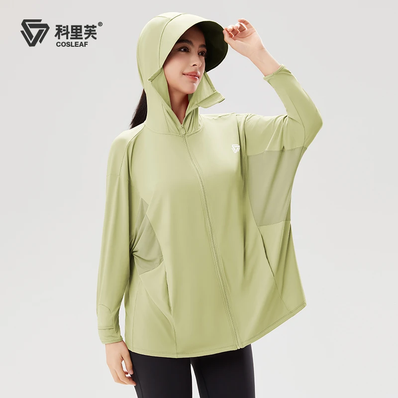 三防防晒服一体帽子免洗冰感防晒袖套速干冰丝遮阳防紫外线