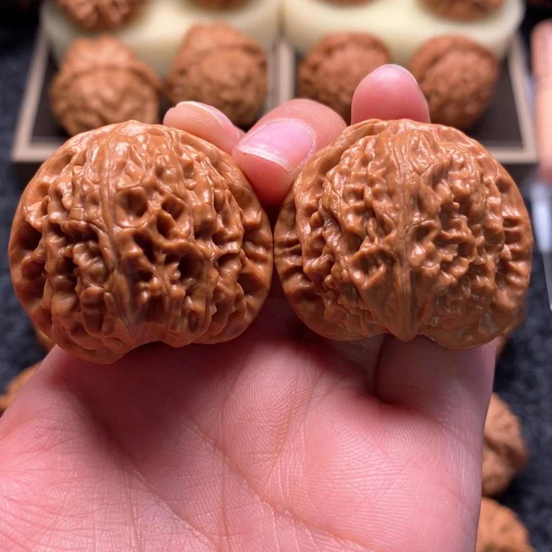 文玩核桃把件精品宫灯37