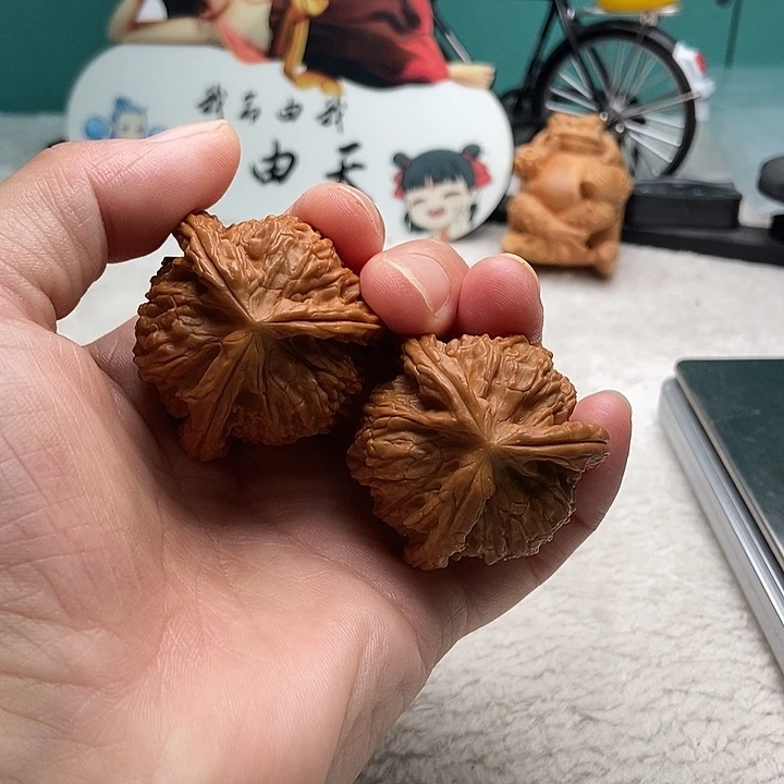 文玩核桃把件?****?三棱