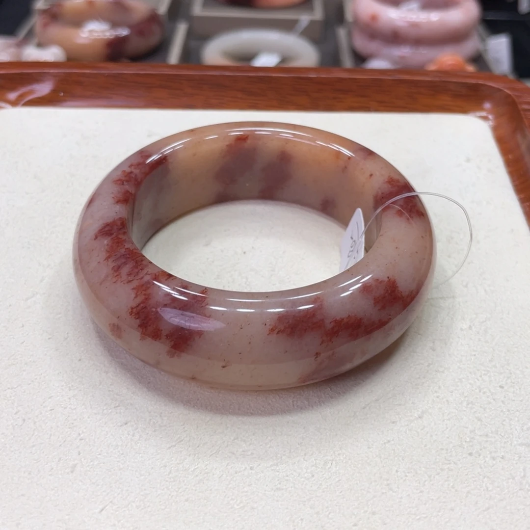 未镶嵌手镯石英岩玉蒋*爷