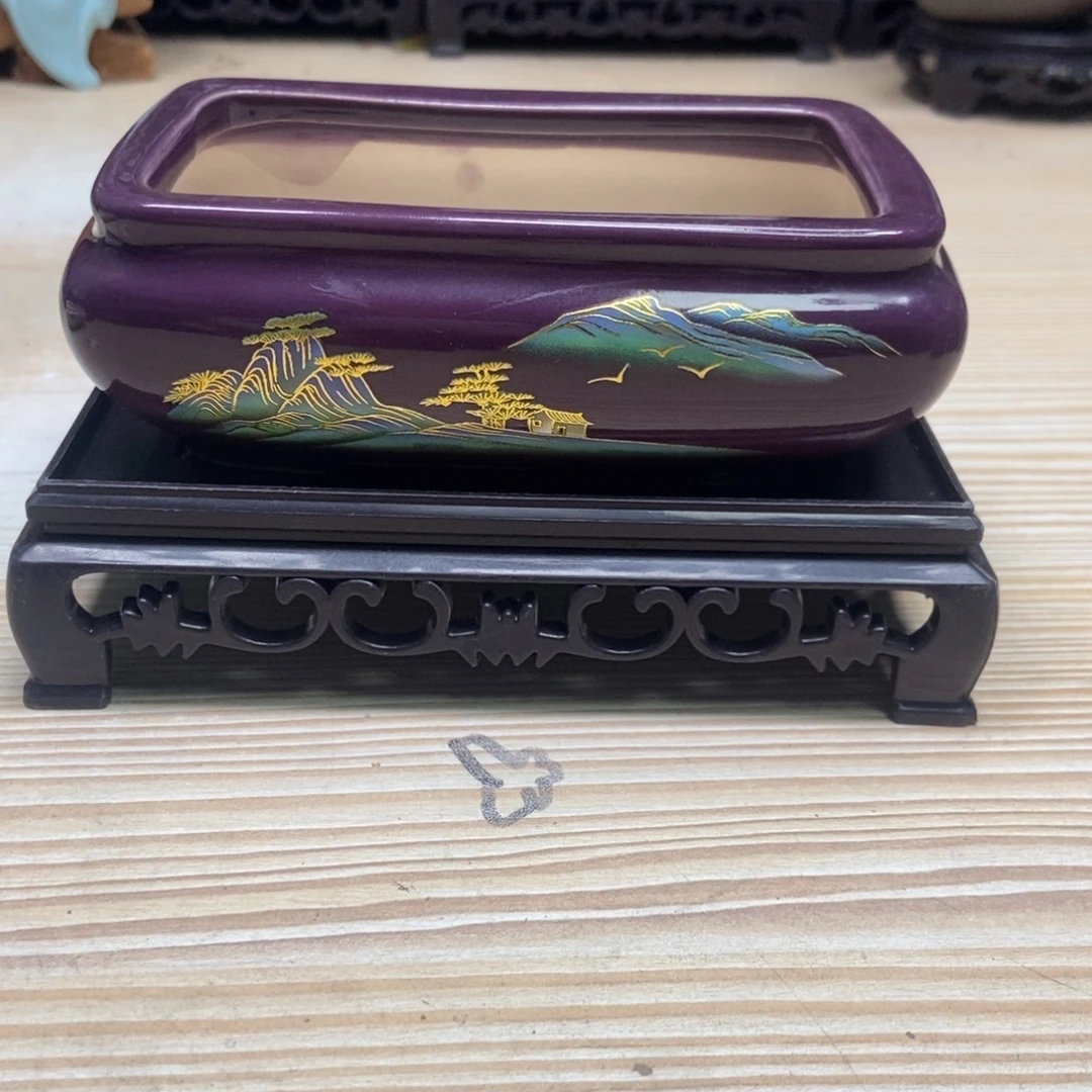 瓷片陶瓷花盆陶瓷艺术