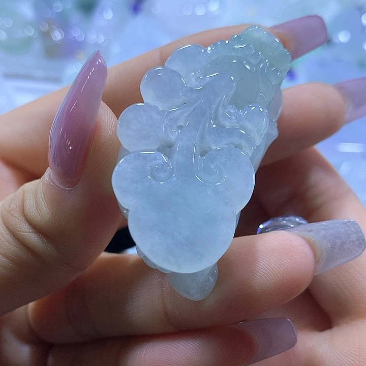 翡翠未镶嵌颈饰天然翡翠A货吊坠