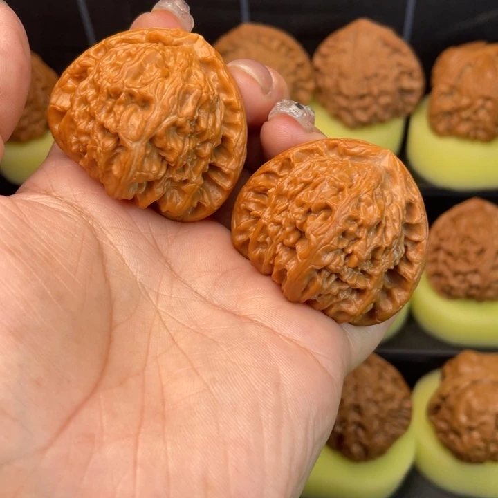 繁***界文玩核桃把件43白狮子
