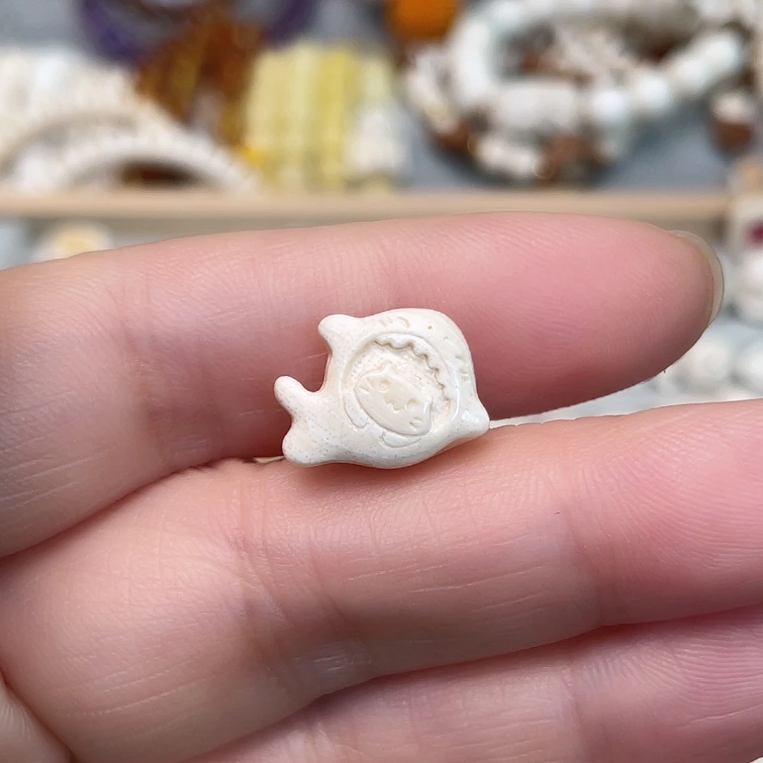 猛犸象牙手串/手链/手镯鲨鱼猫