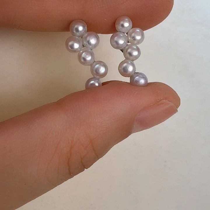 耳饰淡水珍珠未镶嵌