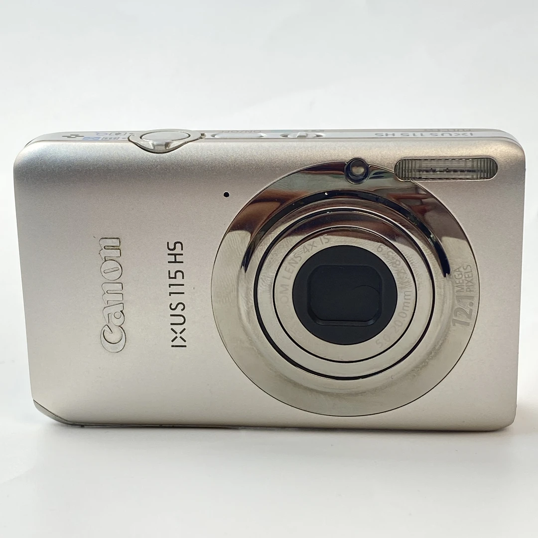 95新 Canon/佳能 ixus115原盒银色1210w像素4x光变ccd数码相机