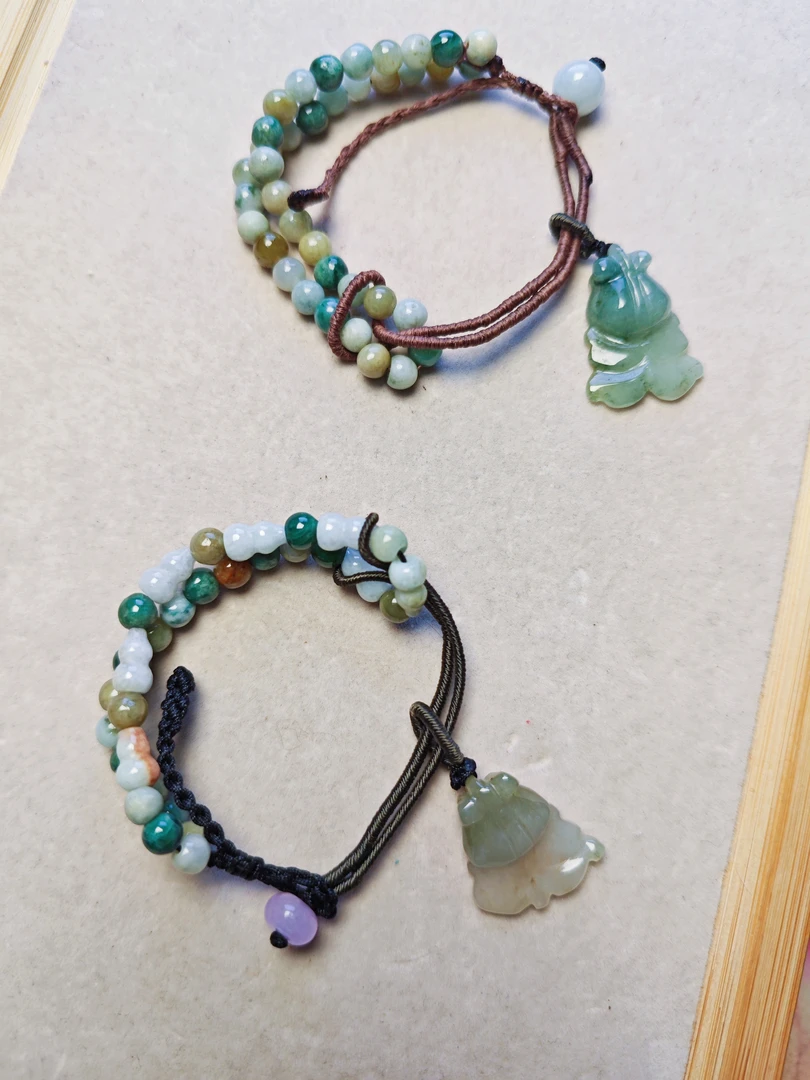 天然缅甸翡翠手链手绳