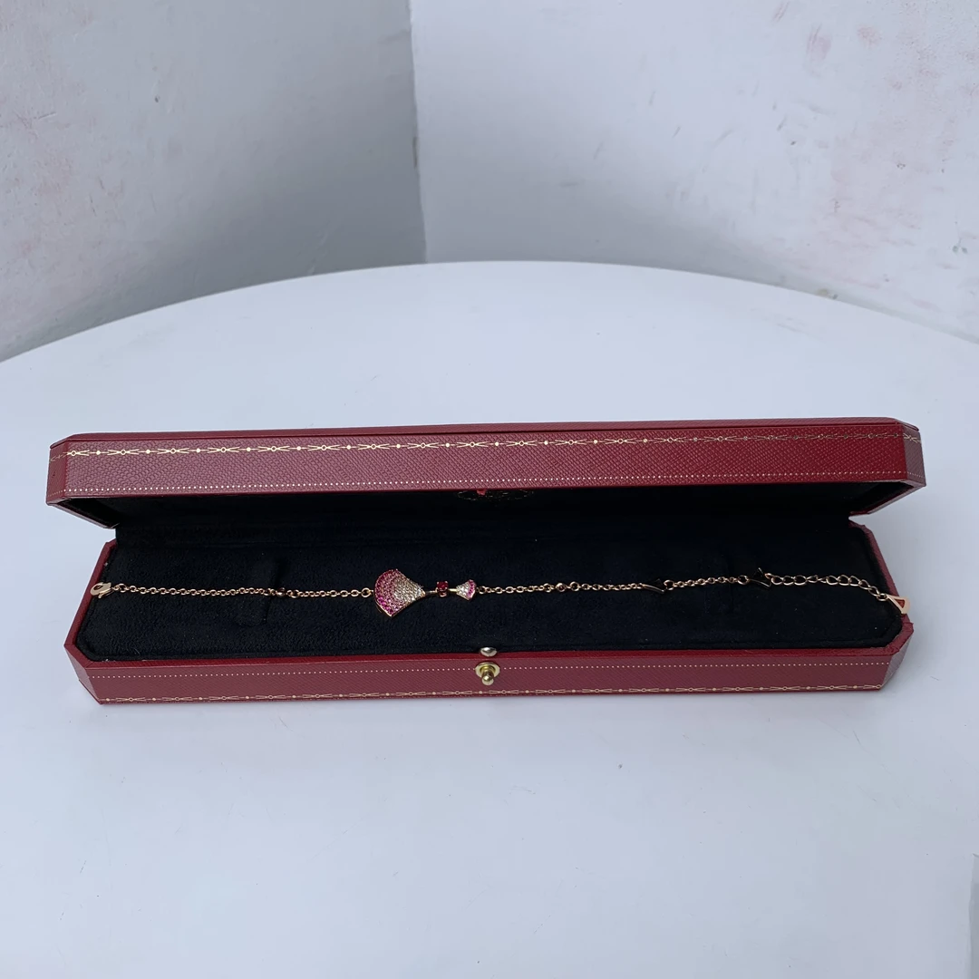 5579红手链--红--精工红手链手镯赠礼盒手链