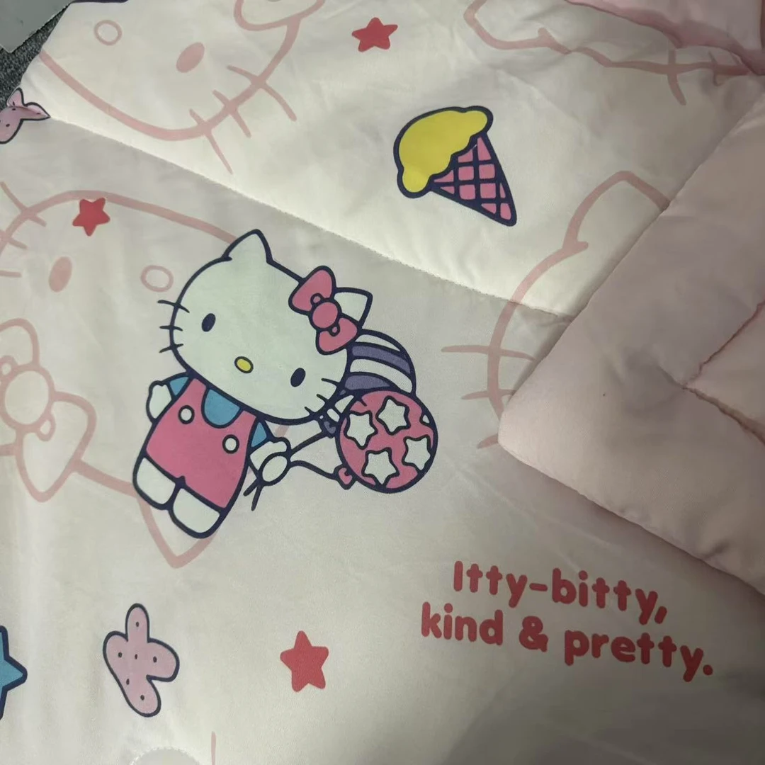 【甜筒kitty夏凉被】100四季柔软少女心亲肤夏凉被春秋被