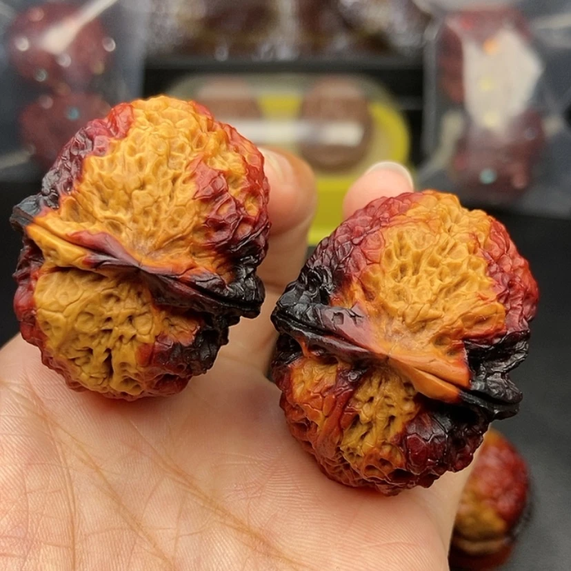 【闪购商品】把件文玩核桃42尺铁绣球