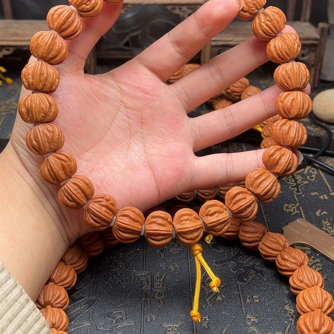 桃核吊坠佛手手持1.9