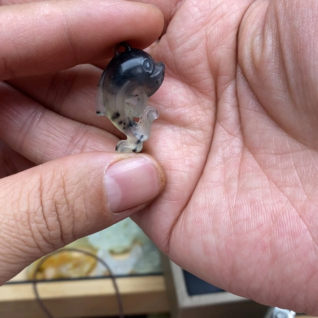 岫玉纯天然岫玉挂件戒指未镶嵌