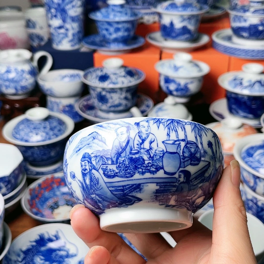 【闪购商品】杯海****】全手工手好景德镇