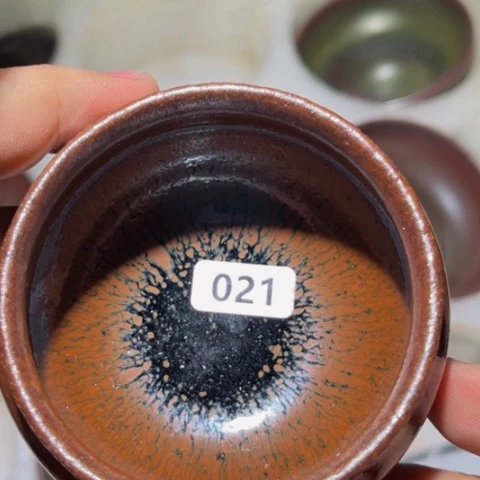 茶盏原矿原釉柴烧建盏