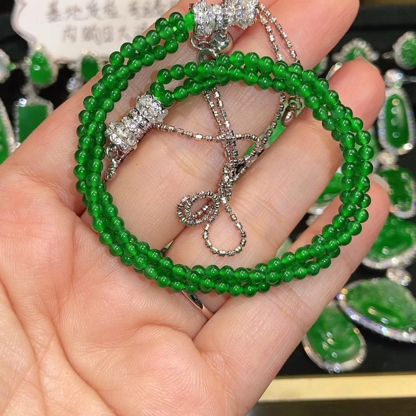 【闪购商品】颈饰未镶嵌翡翠天然翡翠
