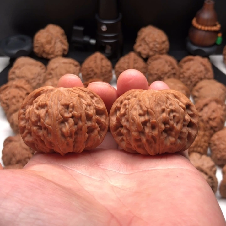 核桃把件42+全品磨盘