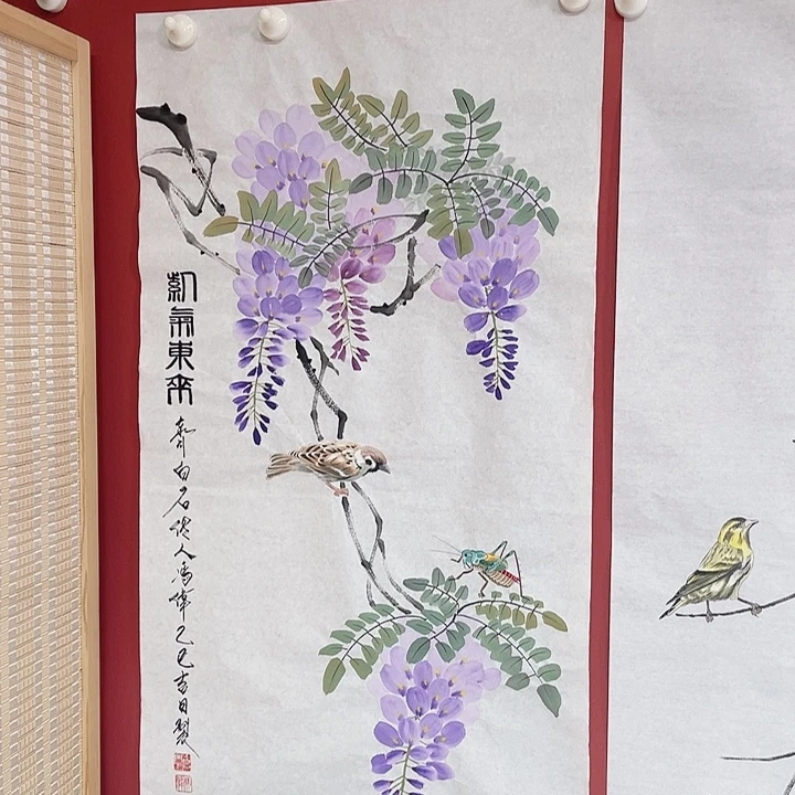 国画冯老师手绘作品
