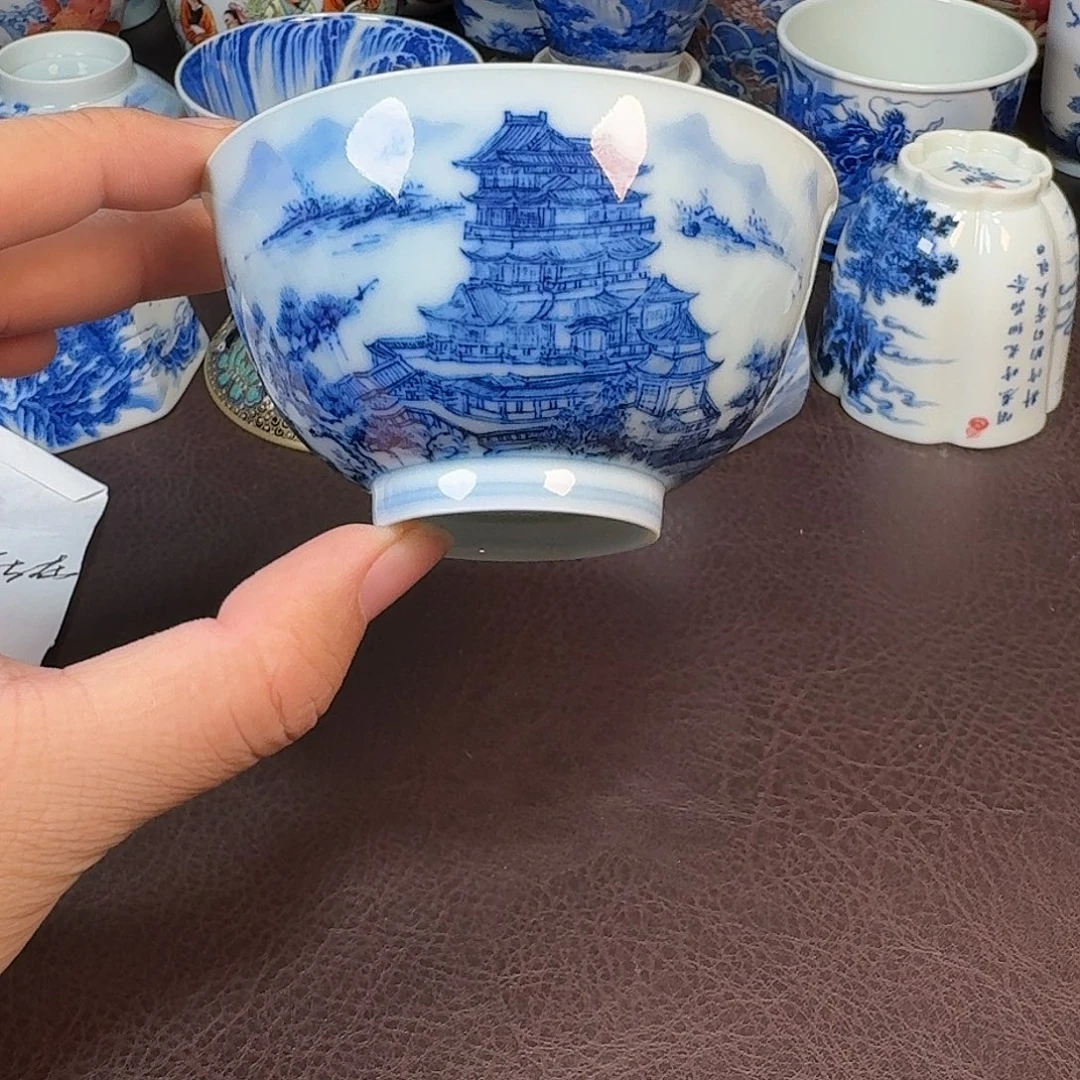 小***豆现代景德镇陶瓷杯