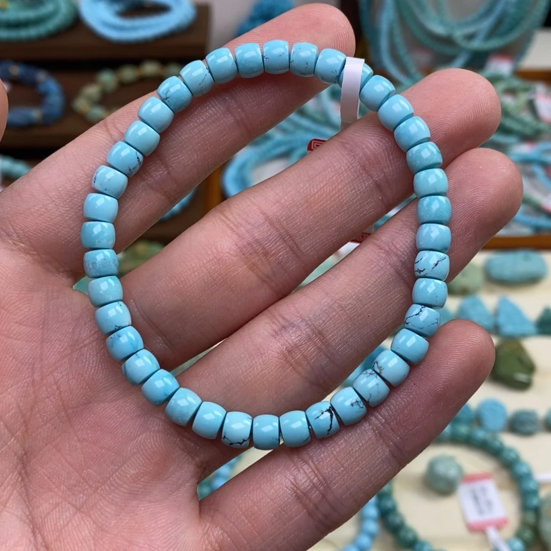 绿松石未镶嵌手串