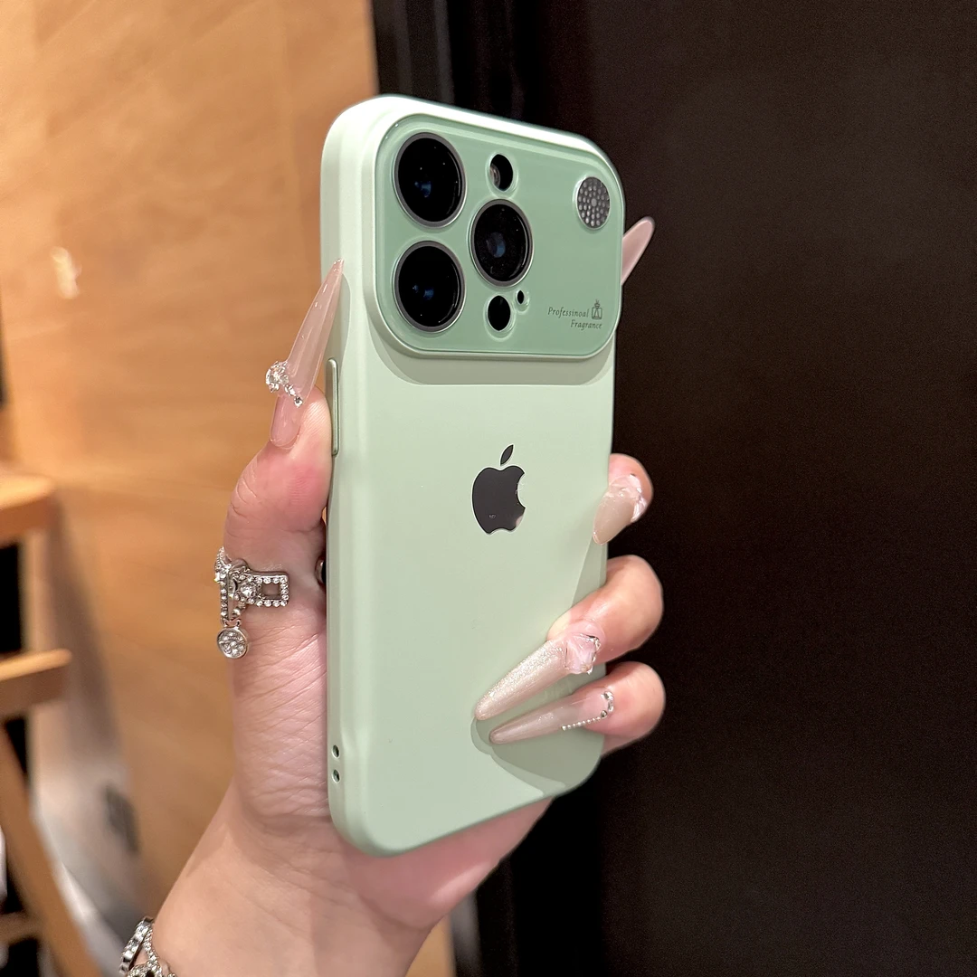 高级秒变17大视窗适用iPhone16promax手机壳苹果17网红15香薰壳14