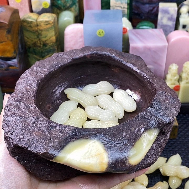 青田石印石青田石头