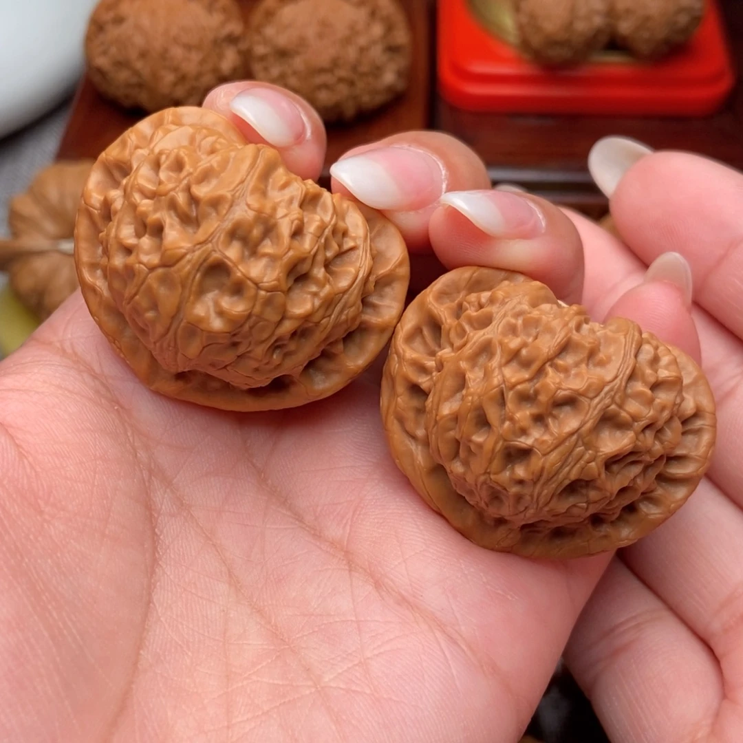 把件文玩核桃桃心宫灯41全品