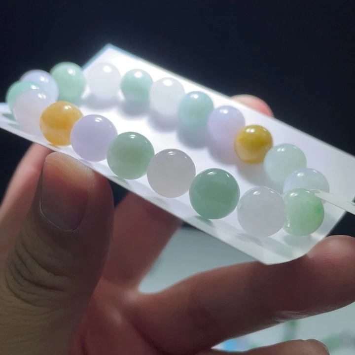 未镶嵌手链翡翠翡翠卡10