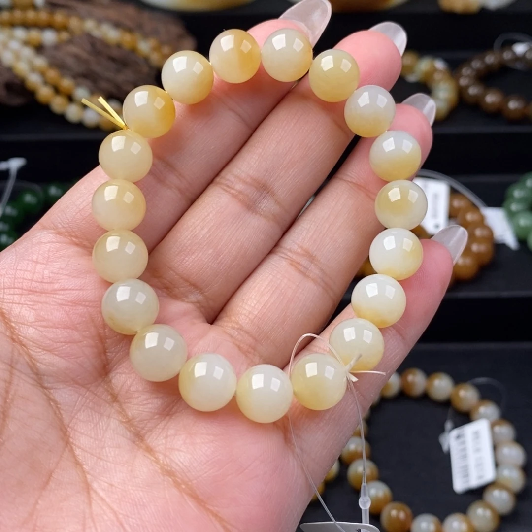 和田玉手串未镶嵌倩***酒