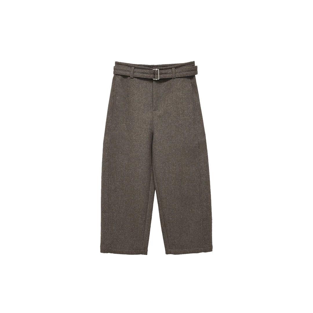 【亚楠本楠】琥珀裤◆意大利进口1733系列免烫高定手工厚羊毛裤8887