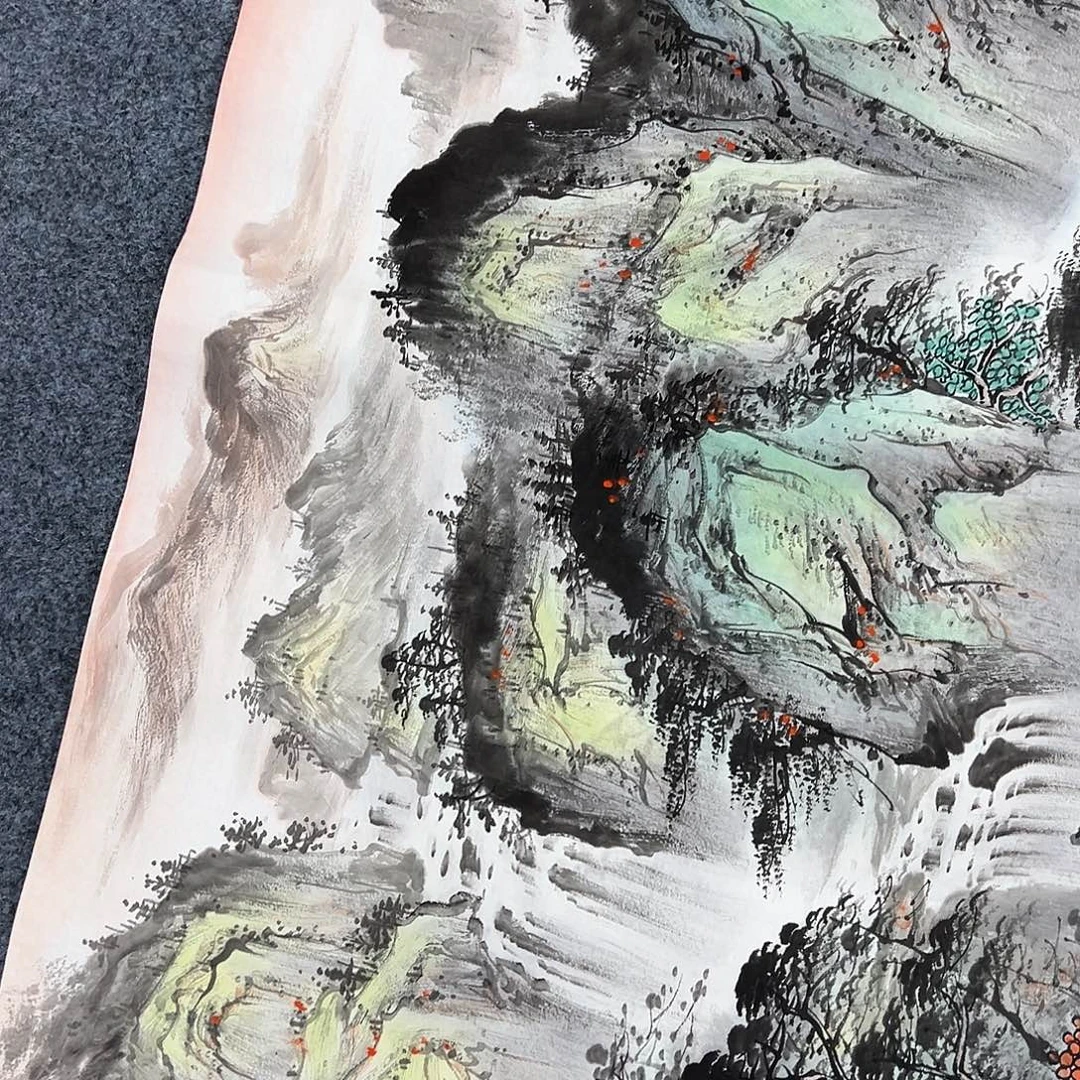 国画纯手绘作品欣赏