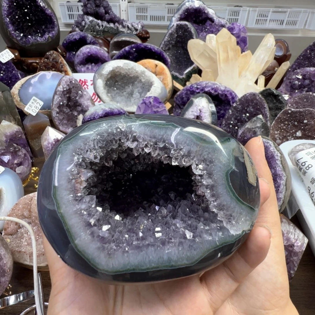 大型摆件（非配饰）未镶嵌水晶钰*