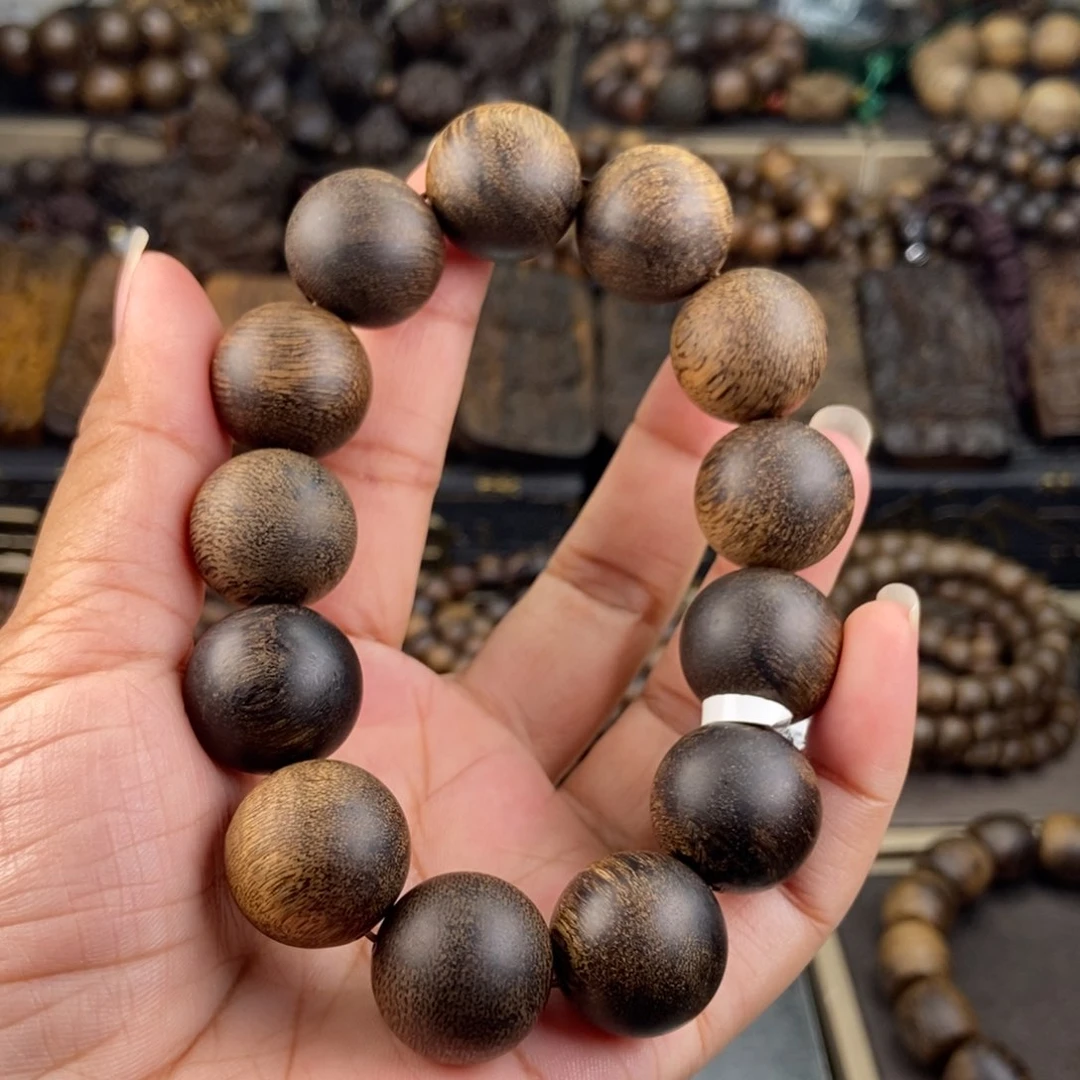 手串沉香凯*越南芽庄留疤白