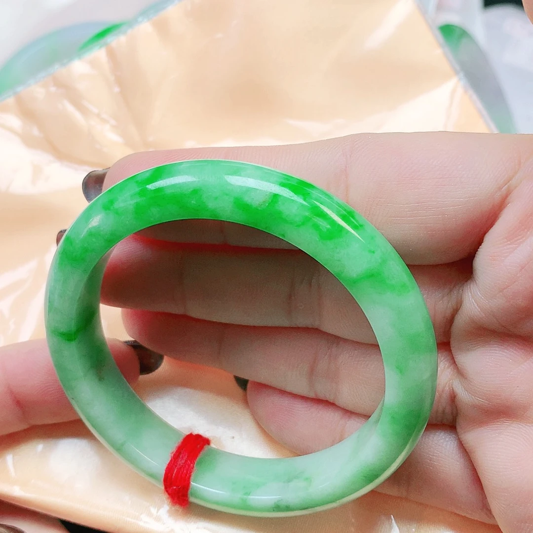 未镶嵌手镯翡翠正圈2141