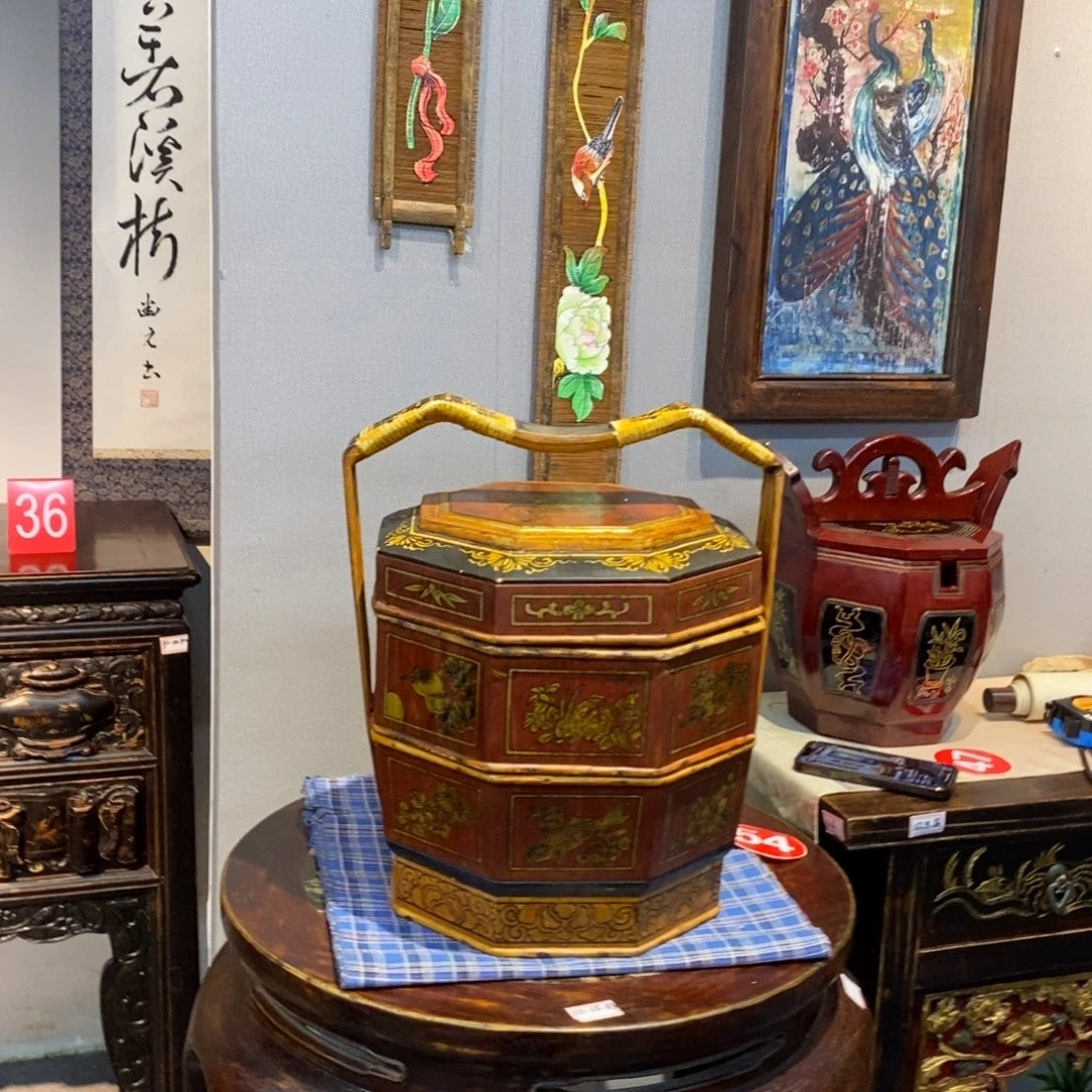 羊***仔木（红木类）提篮摆件。。。。。。。。