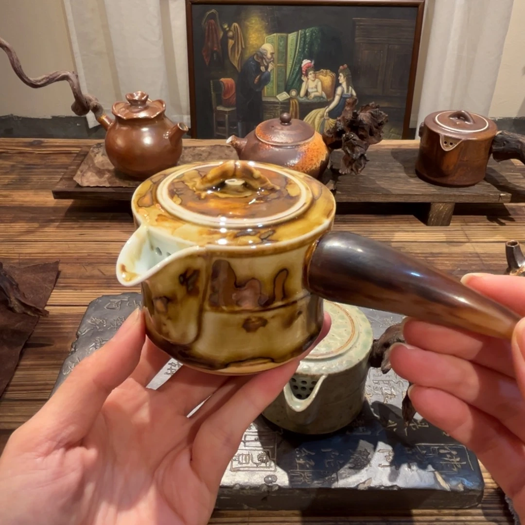 景德镇纯手工柴器茶器