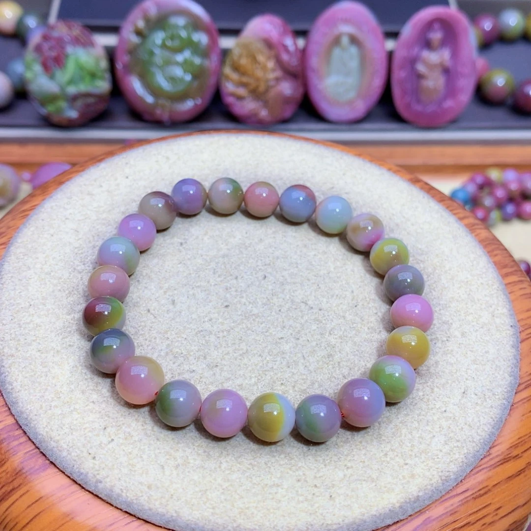 手链玛瑙未镶嵌盐源